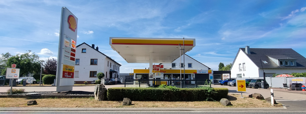 Shell Tankstelle Strack